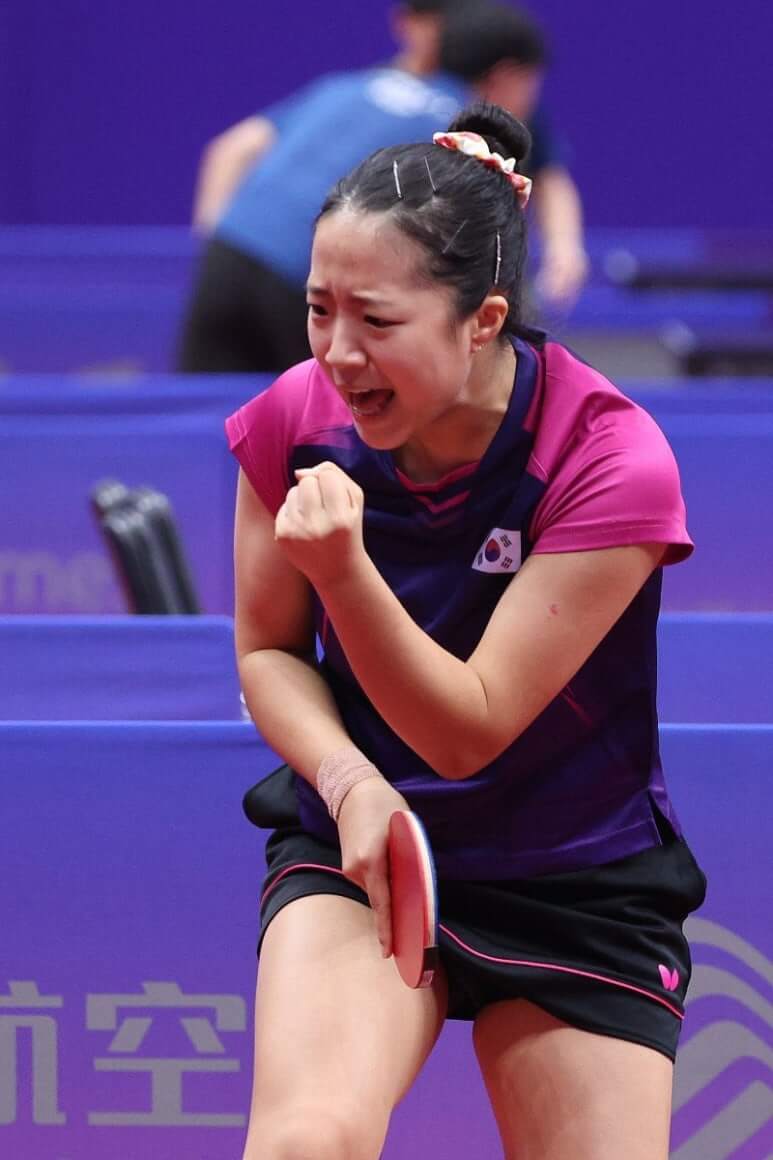 신유빈, 세계랭킹 9위