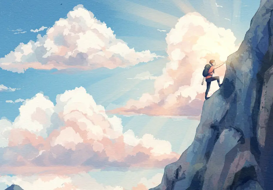 높은 산에 오르는 꿈 해몽