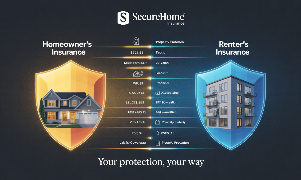 자가주택 vs 전세주택, 나에게 맞는 화재보험은?