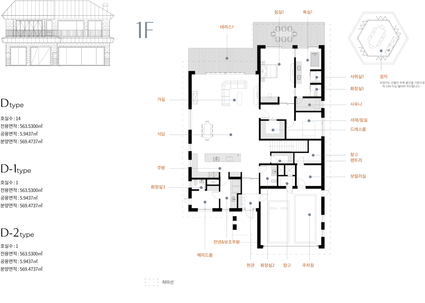 알펜시아 에스테이트 평면도 D타입