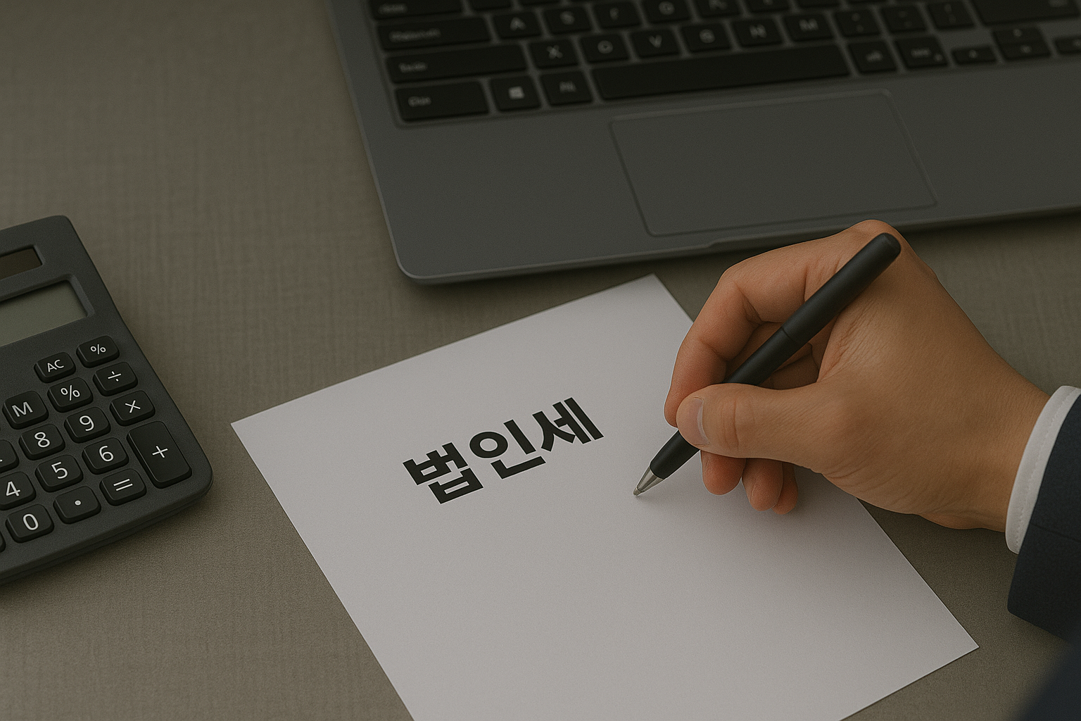 법인세 절감 관련 사진