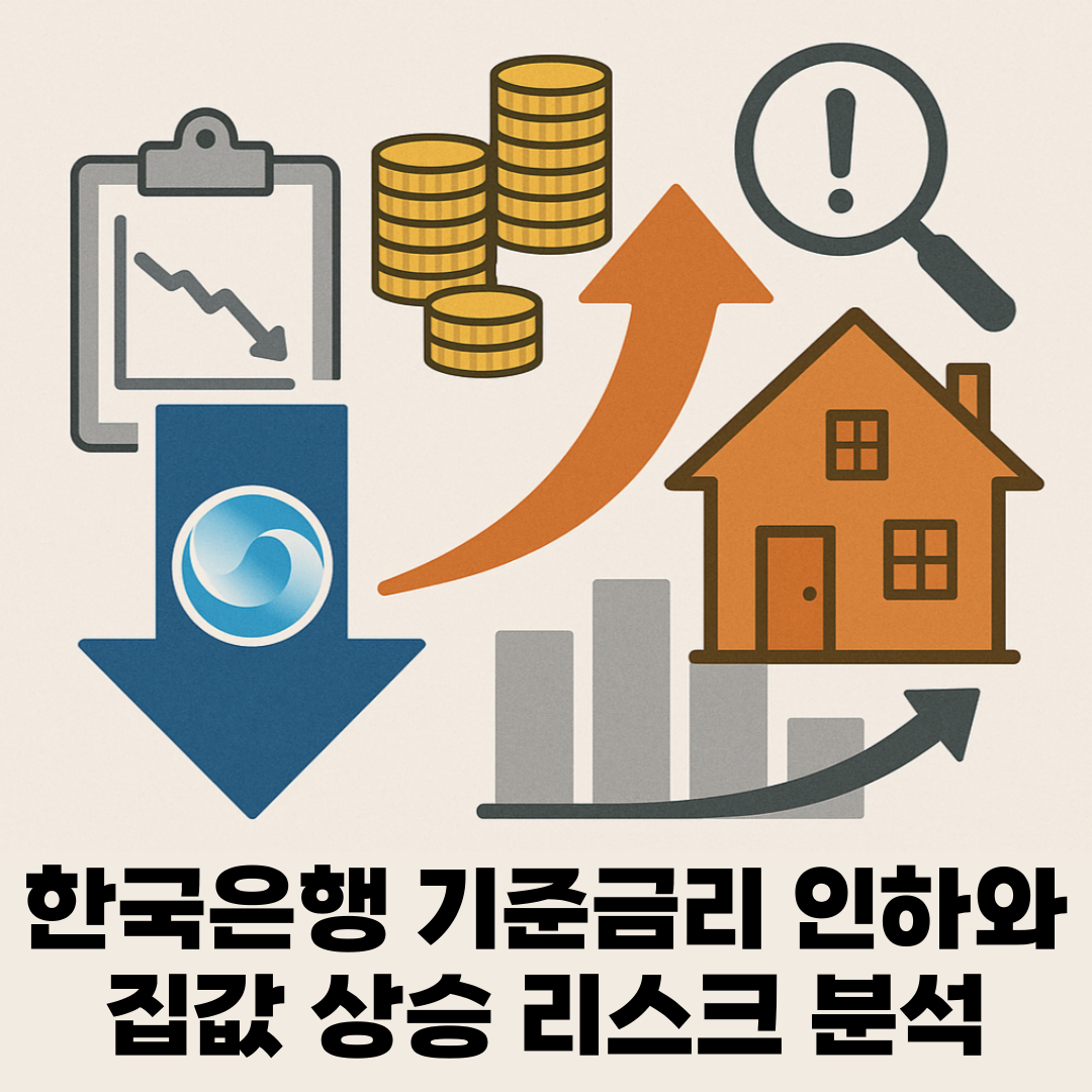 한국은행-기준금리-인하와-집값-상승-리스크분석