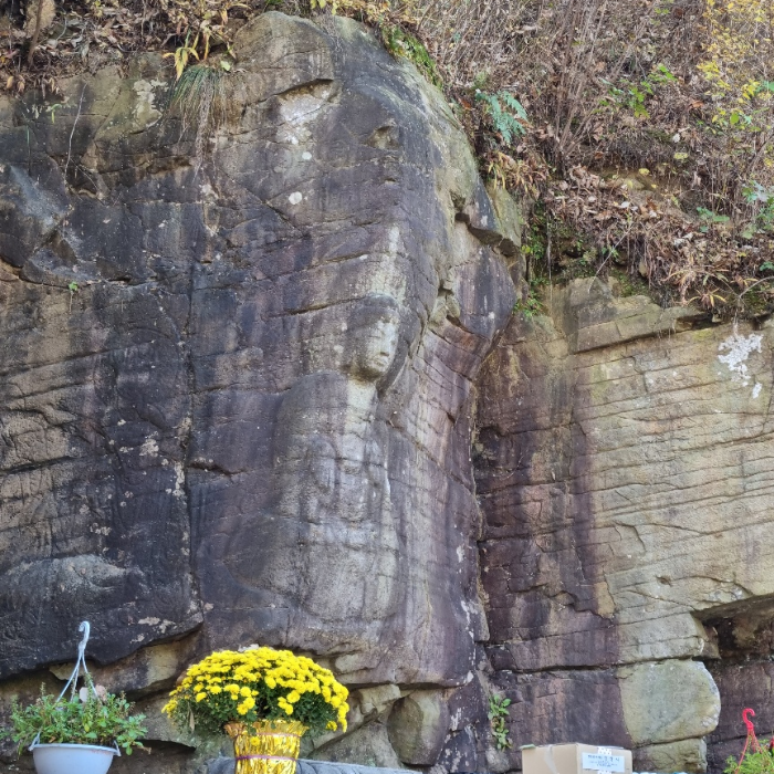 기도도량 칠곡 마애불