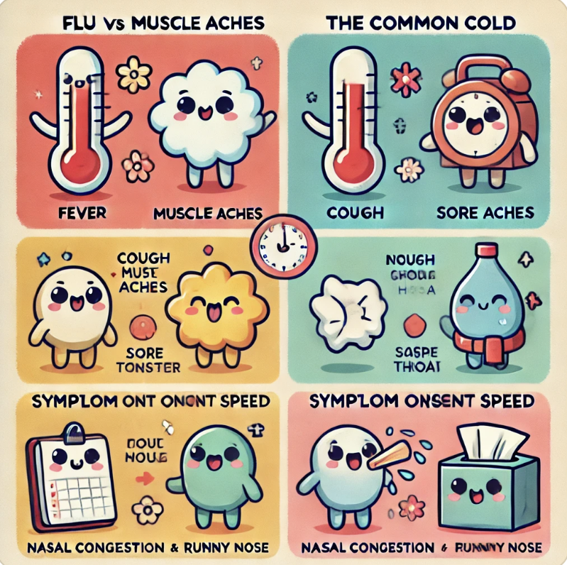 독감과 감기의 차이5