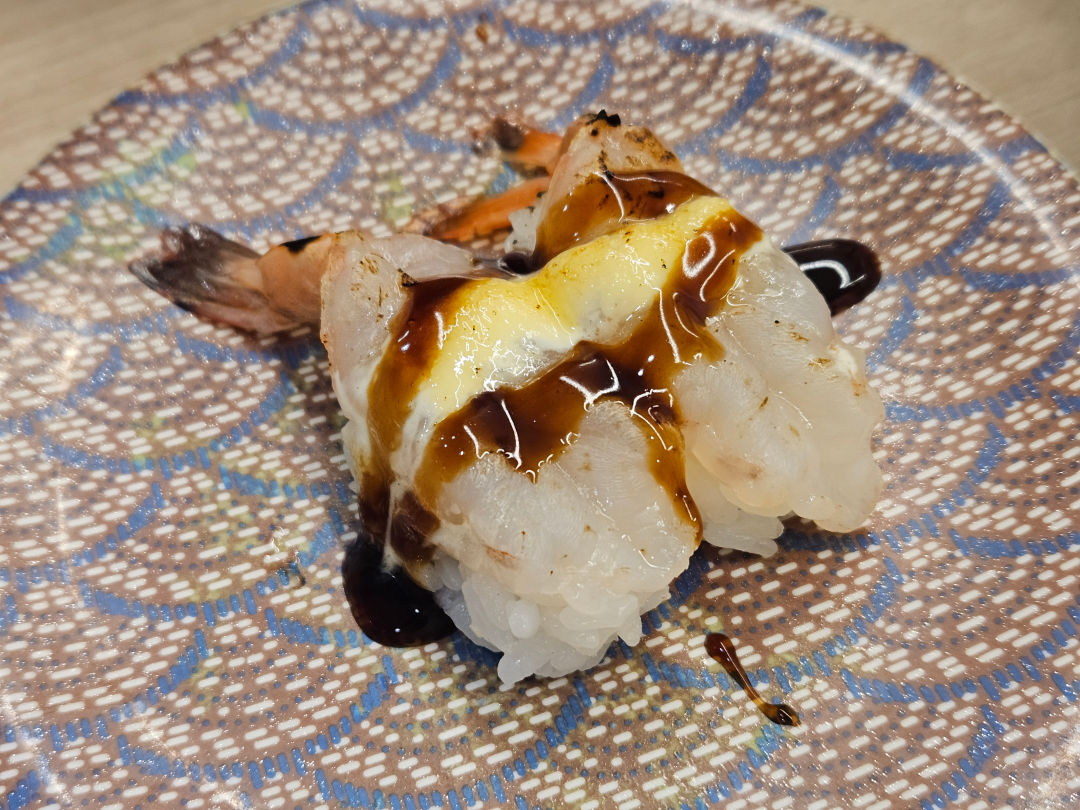 오늘 초밥 새우 초밥