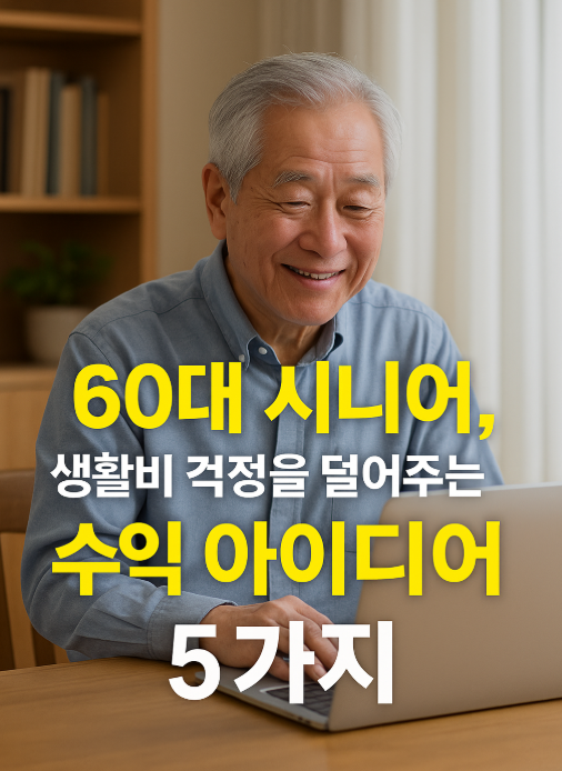 시니어 수익 아이디어