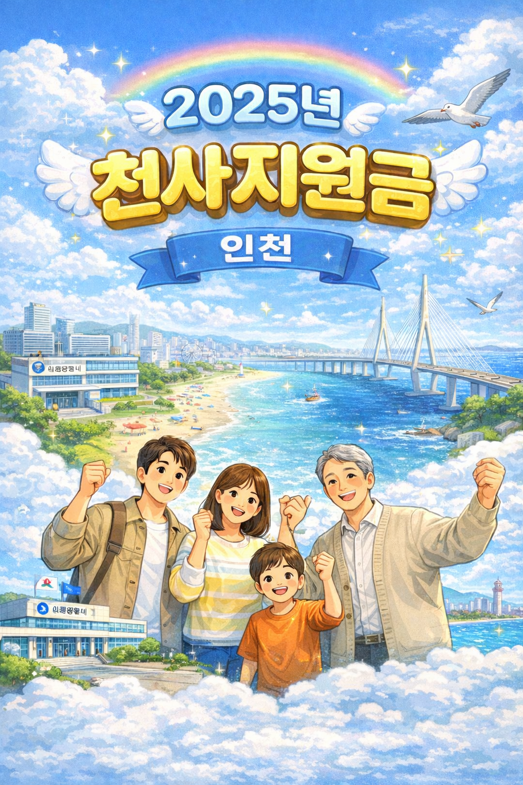 2025년 인천 &lsquo;천사지원금&rsquo; 안내