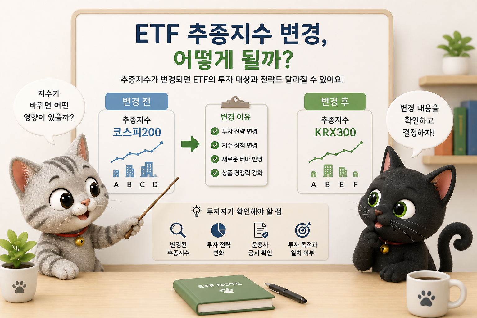 국내 주식 ETF 추종지수 관련 내용