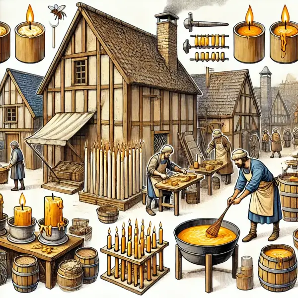 양초의역사-중세시대