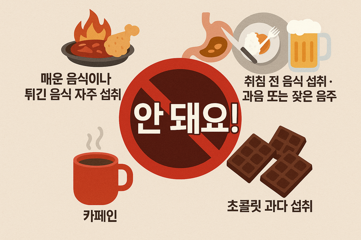 식습관 관련 체크리스트