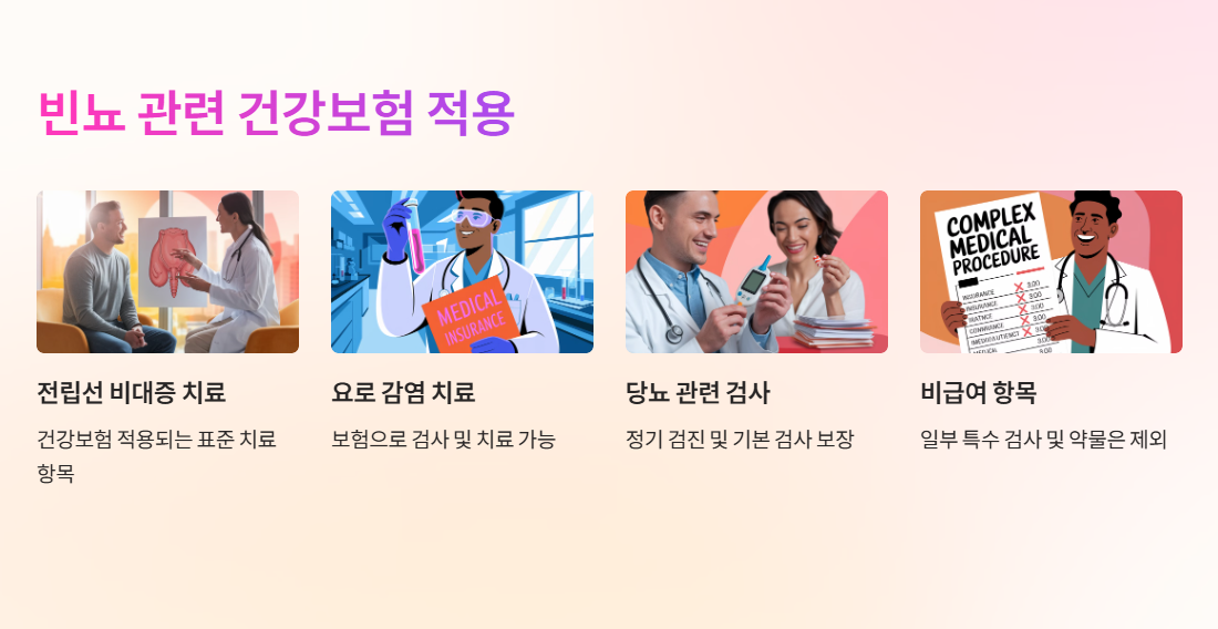 빈뇨 관련 건강보험 적용