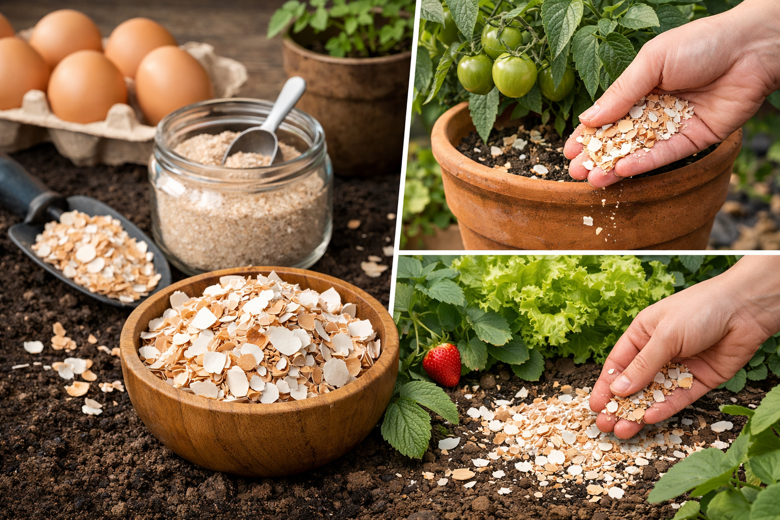 달걀껍질 비료