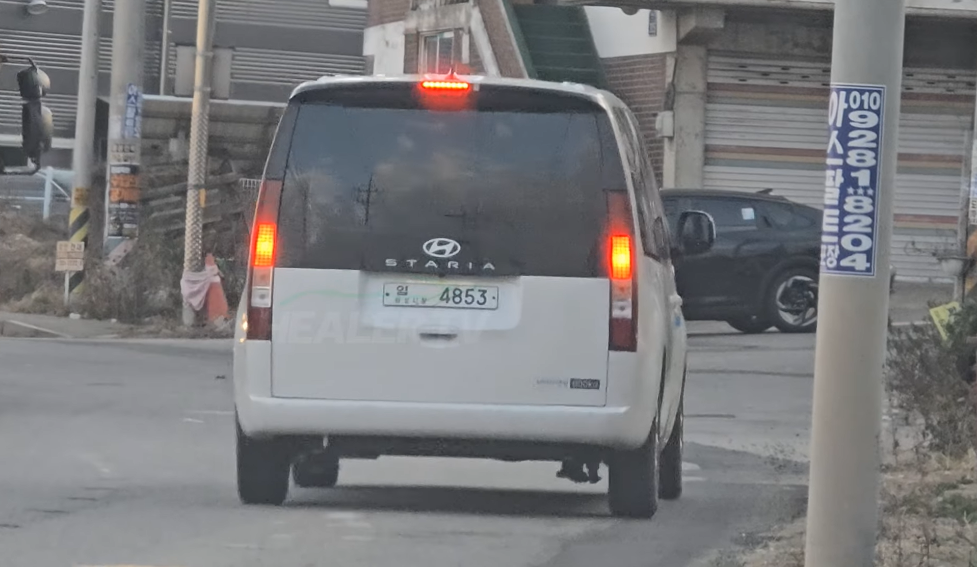 현대자동차 스타리아 페이스리프트 테스트카 (출처 : 힐러TV)