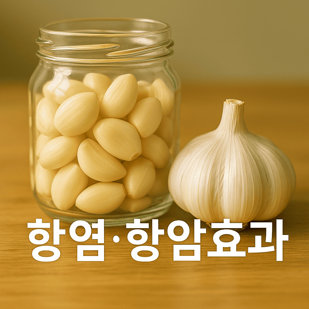 마늘의 항염 및 항암 효과