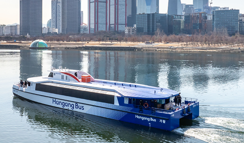 한강버스 정식 취항! 노선&middot;운행시간&middot;이용법