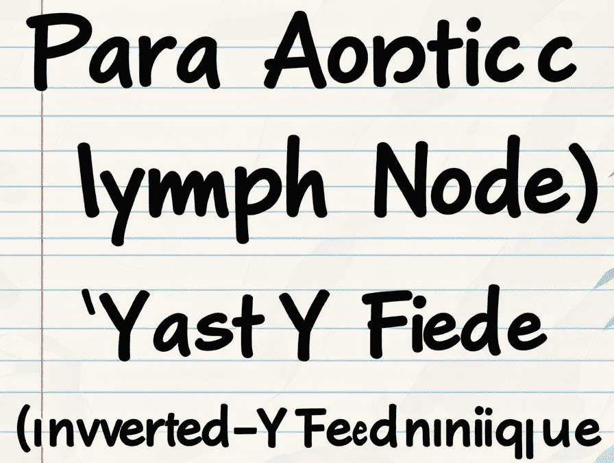 부 대동맥 림프샘(Para-Aortic Lymph Node) 조사법과 역 Y자 조사법(Inverted-Y Field Technique)