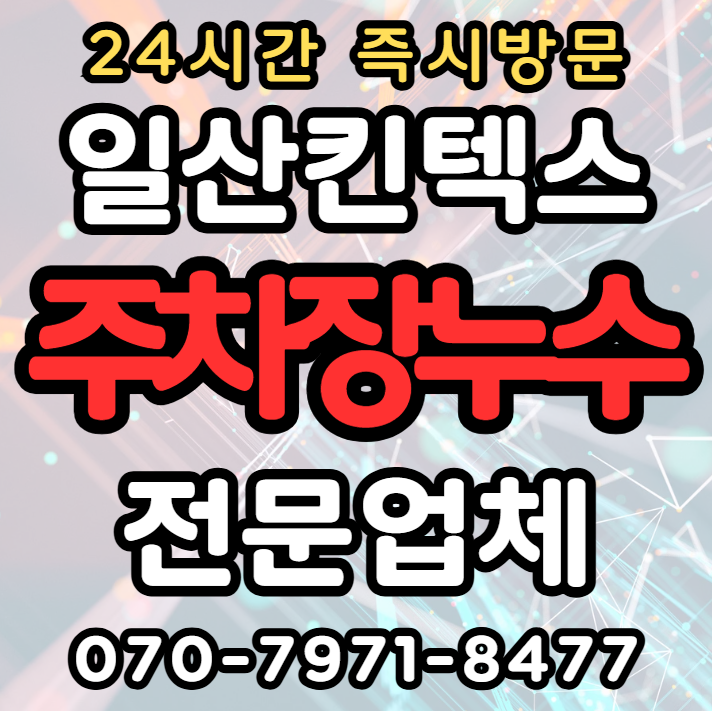 일산 킨텍스 지역 상가·아파트 지하1