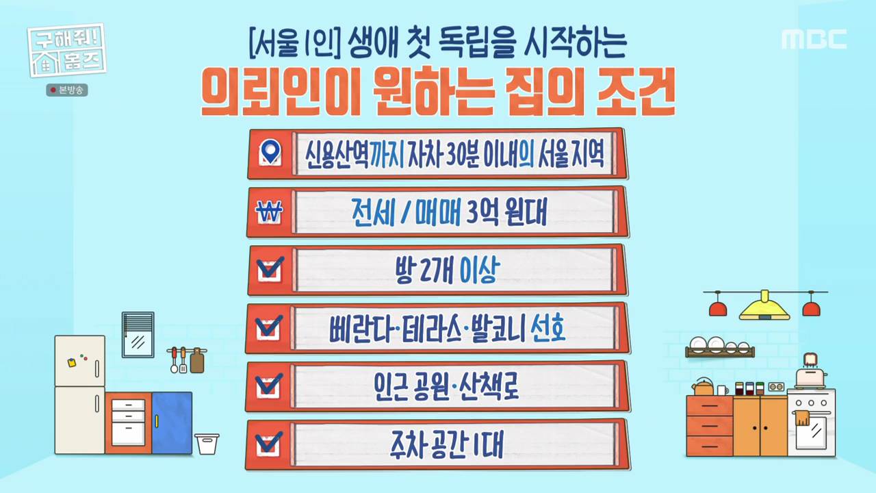 구해줘 홈즈 최종 선택 설명입니다