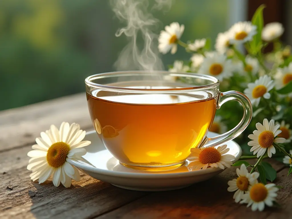 캐모마일차