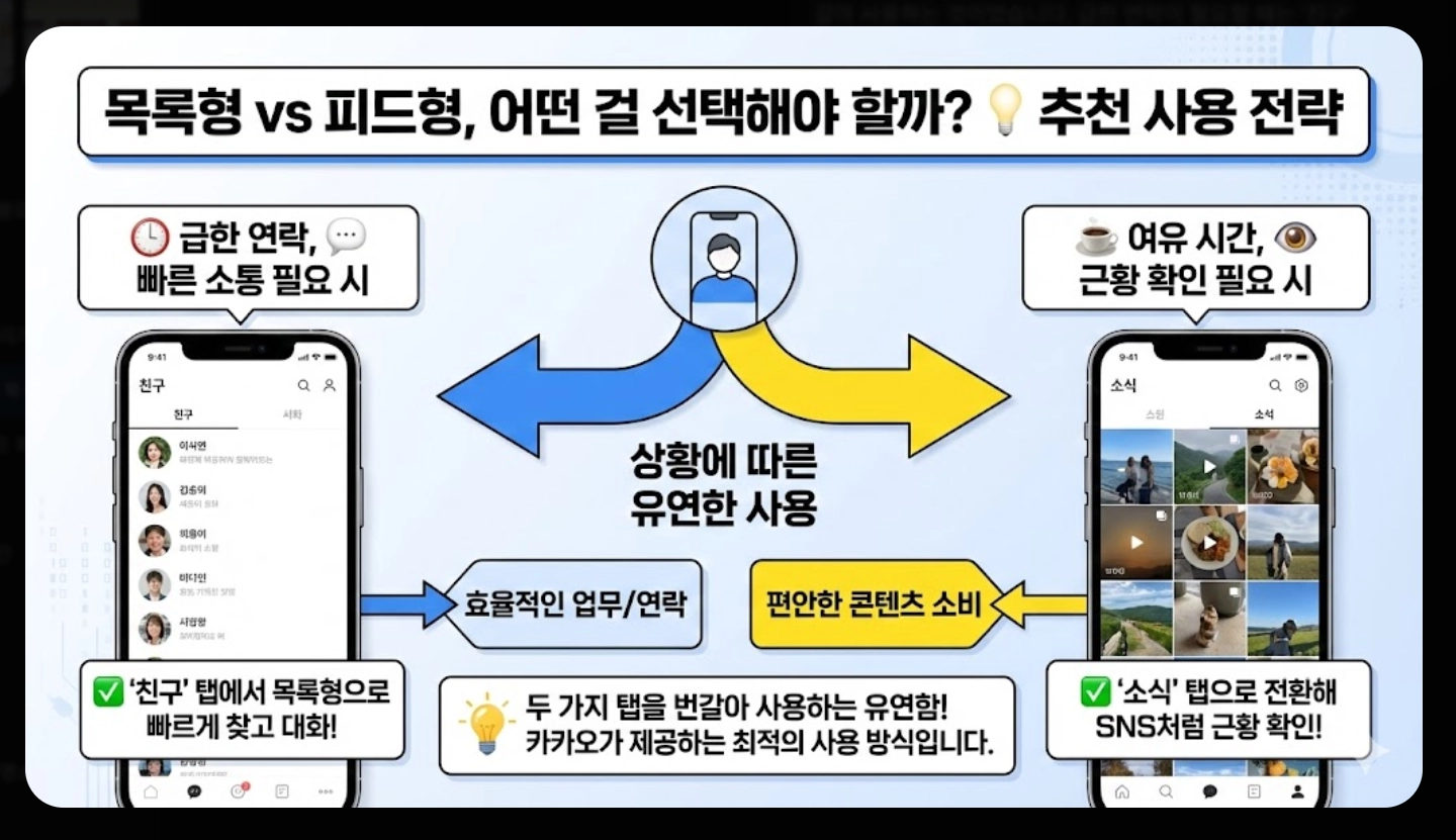 카카오톡 친구 탭 복구 완료! 2025 최신 업데이트