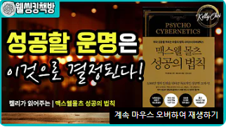 맥스웰 몰츠의 성공의 법칙 오디오북 영상