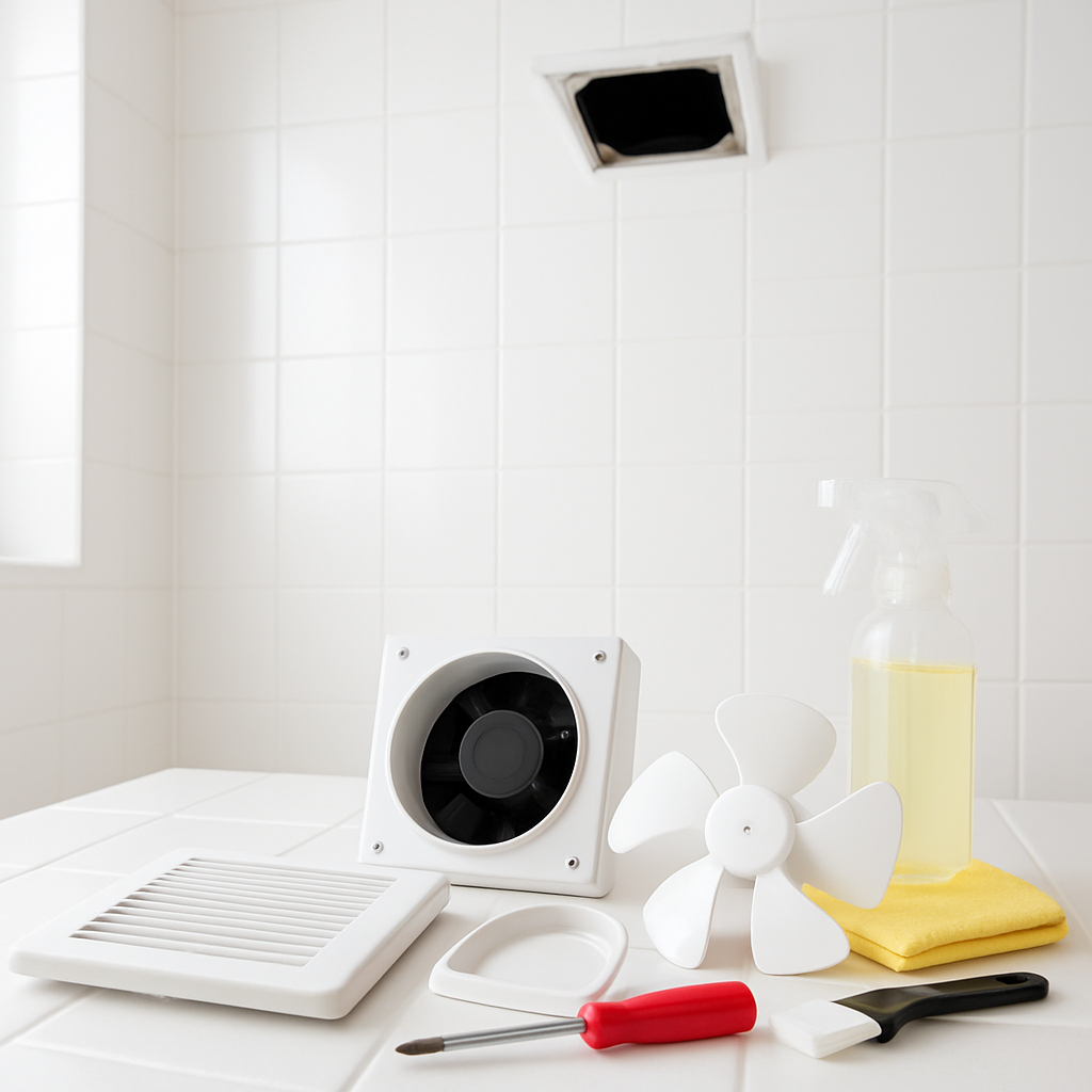 화장실 환풍기 분해 청소 손 쉽게 하는 방법