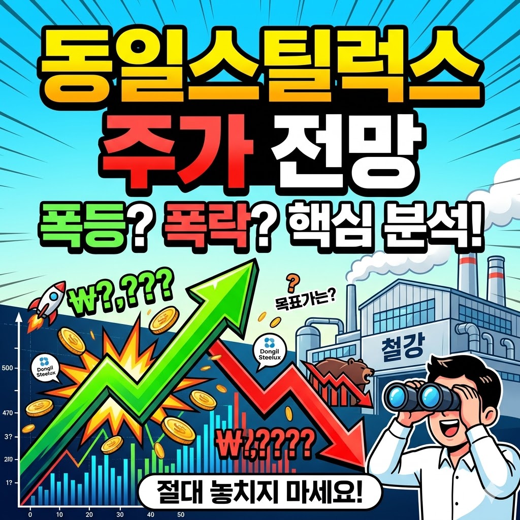 동일스틸럭스 주가 전망