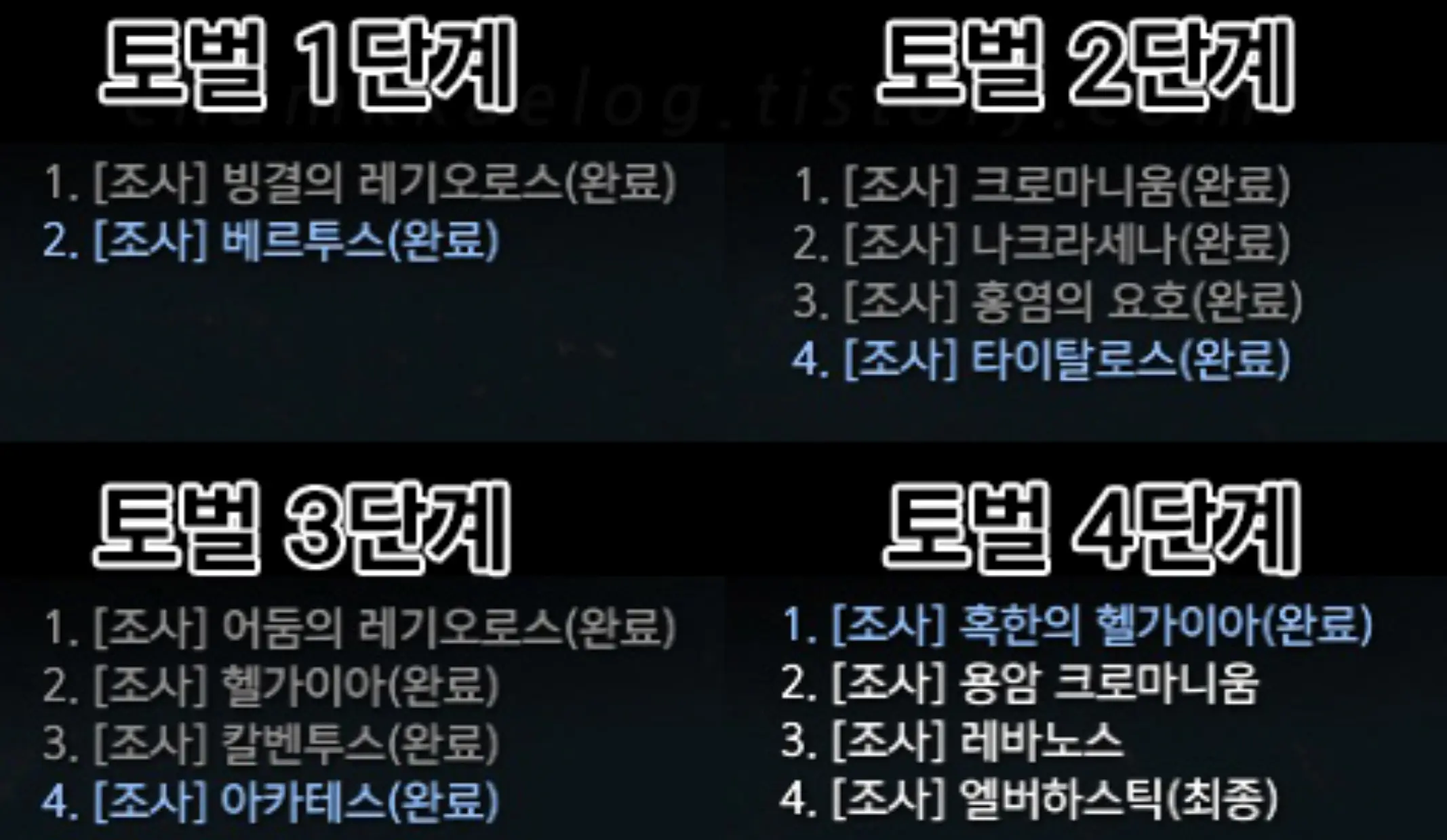 로스트아크 기억의구슬9 토벌단계