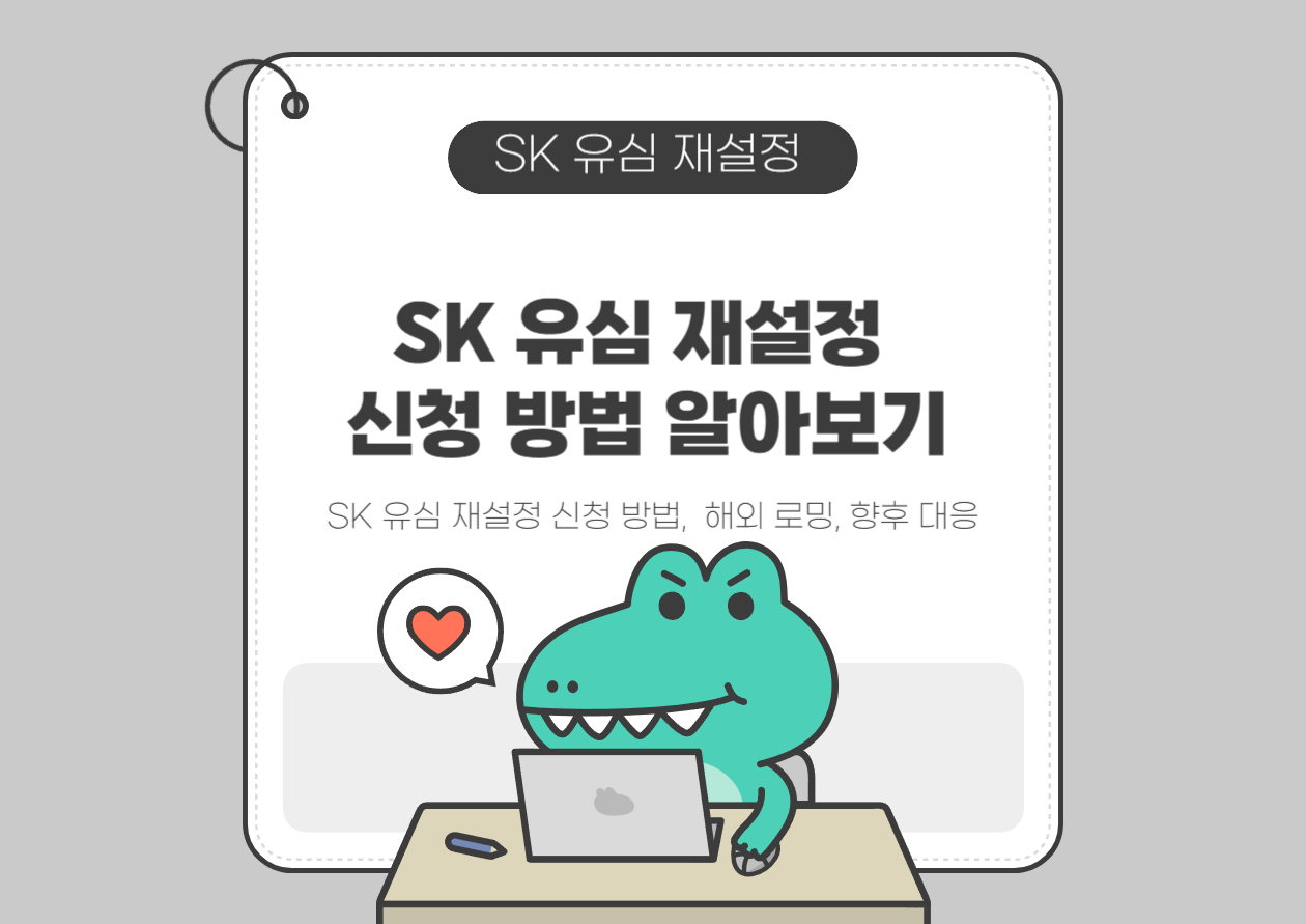 SK 유심 재설정