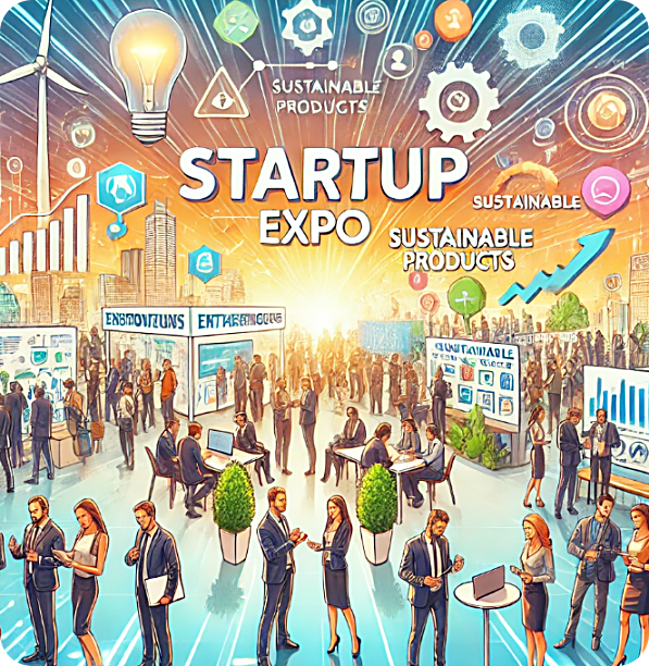 창업 박람회 모습