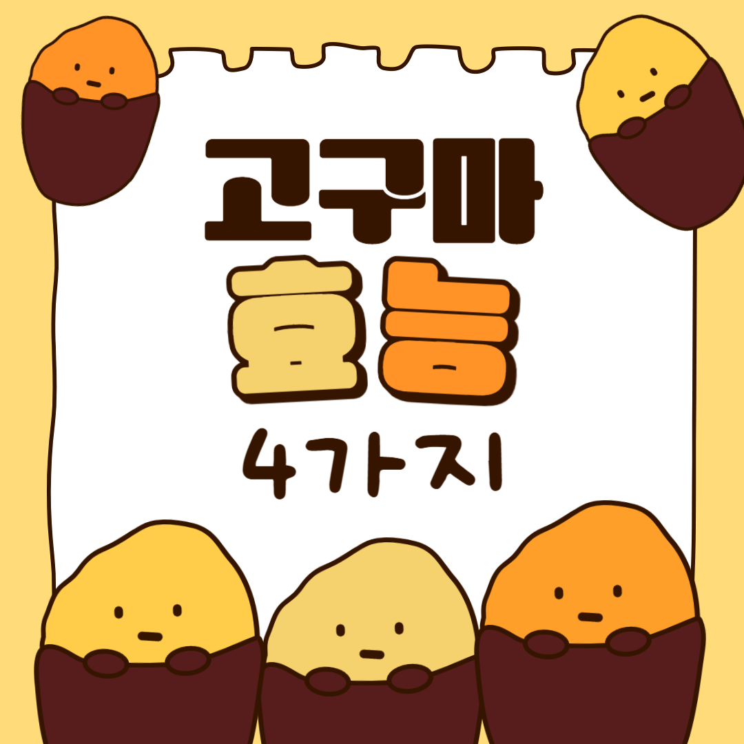 고구마 효능 4가지 ( 다이어트 포만감 , 다이어트 고구마 )