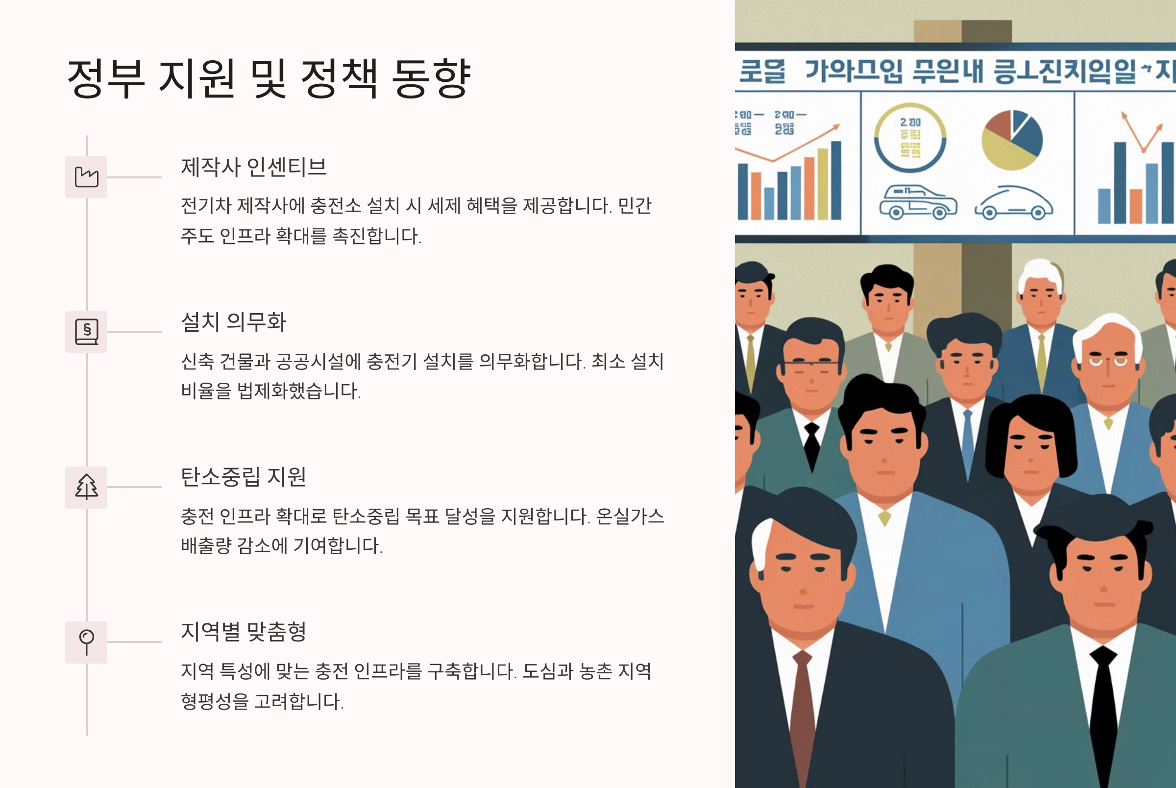 정부 지원 및 정책 동향