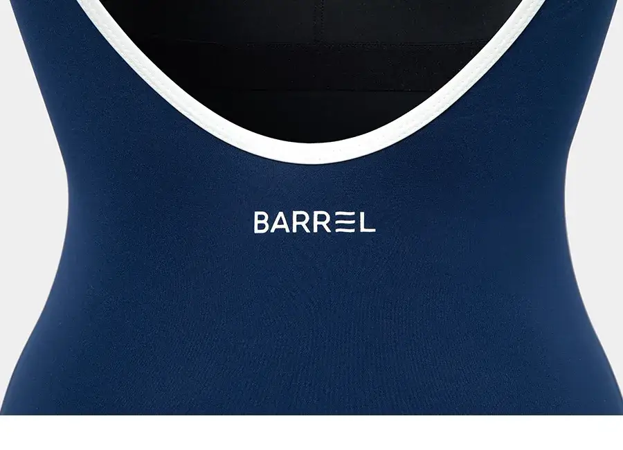 배럴 여자 수영복 노티컬 레터링 원피스 사이즈표