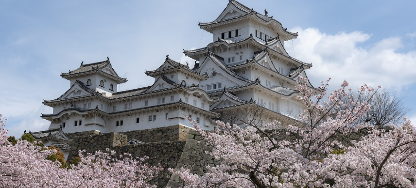 일본 히메지성 사진