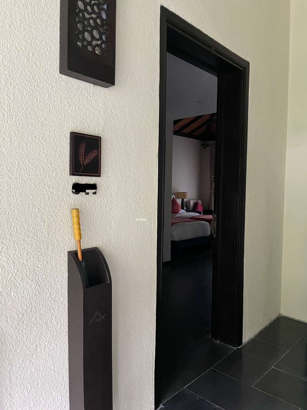 나트랑 아미아나 리조트 - 디럭스 트윈 가든뷰 룸 입구