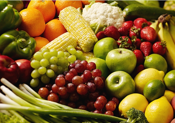 칼륨이 많은 과일과 채소