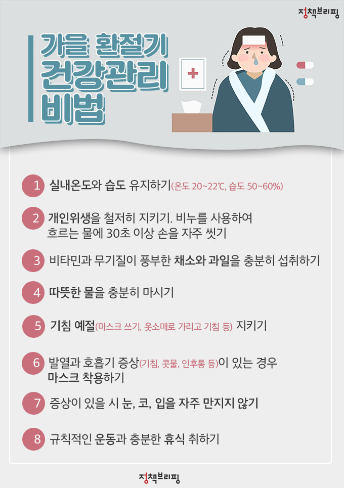 가을철 환절기 피로의 특징과 대표적인 양상, 관리 방향