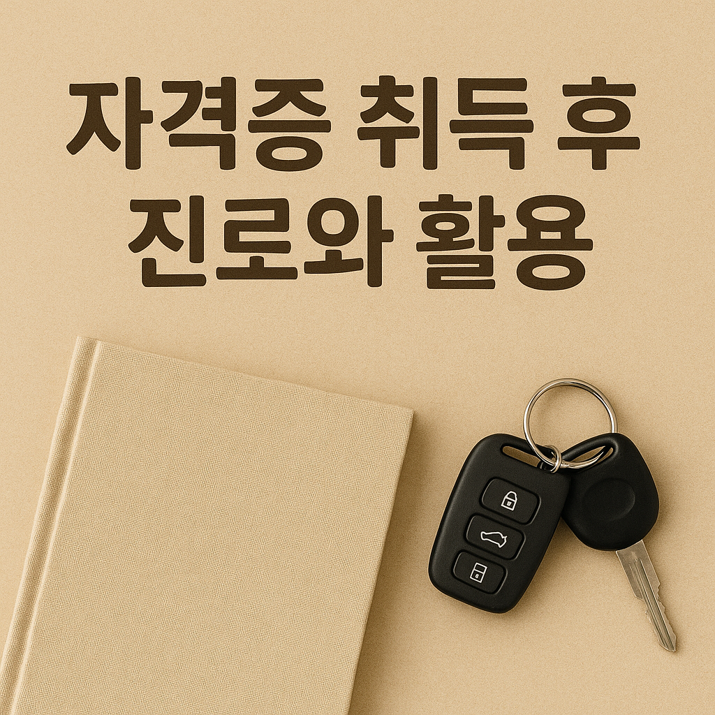 한식기능조리사 자격증 취득 후 진로와 활용