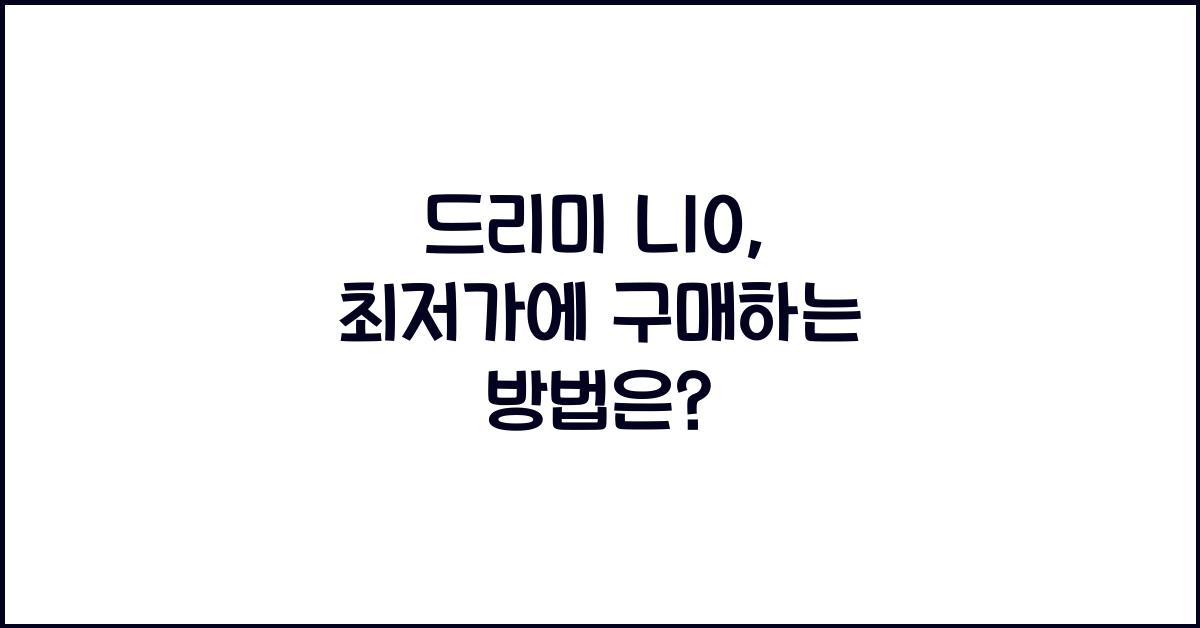 드리미 L10