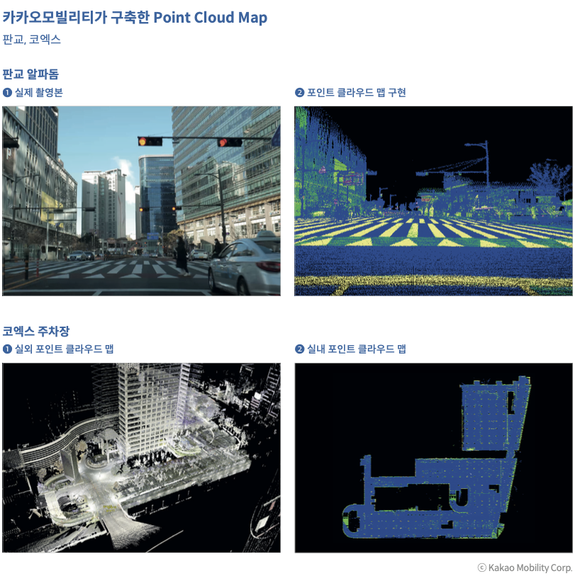 카카오모빌리티가 구축한 Point Cloud Map