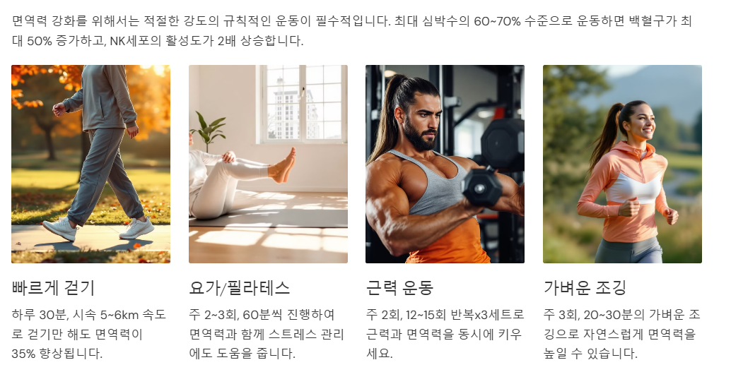 꾸준한 운동