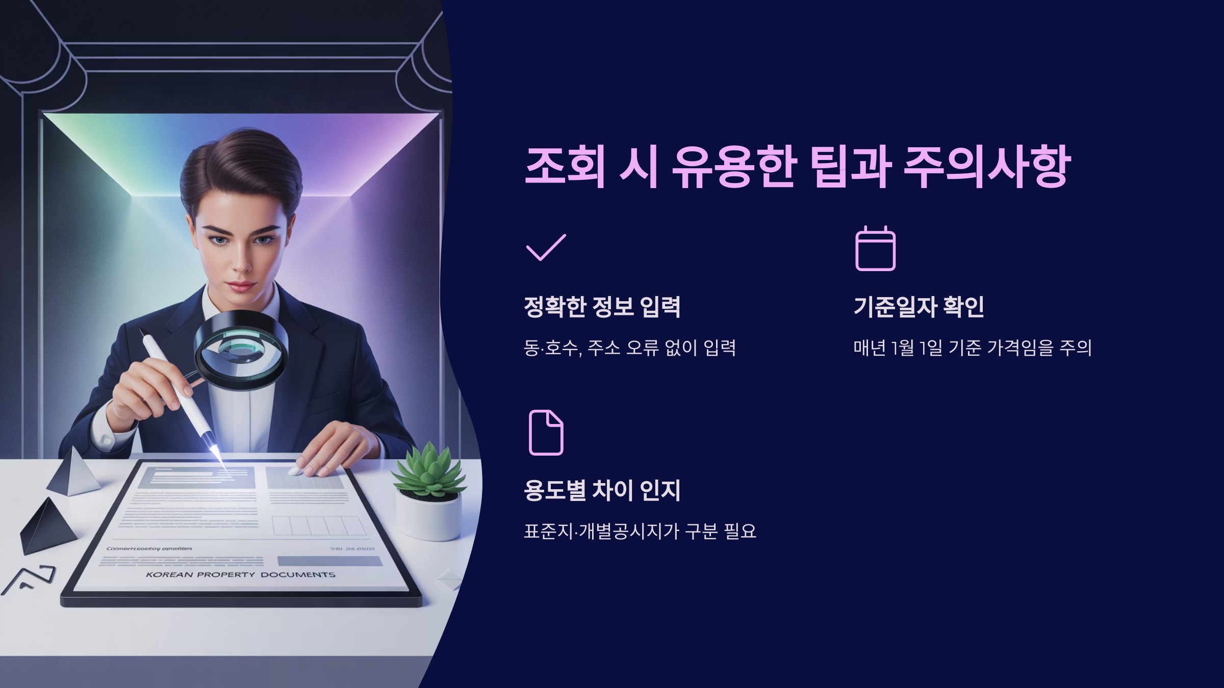 부동산공시가격 알리미 접속