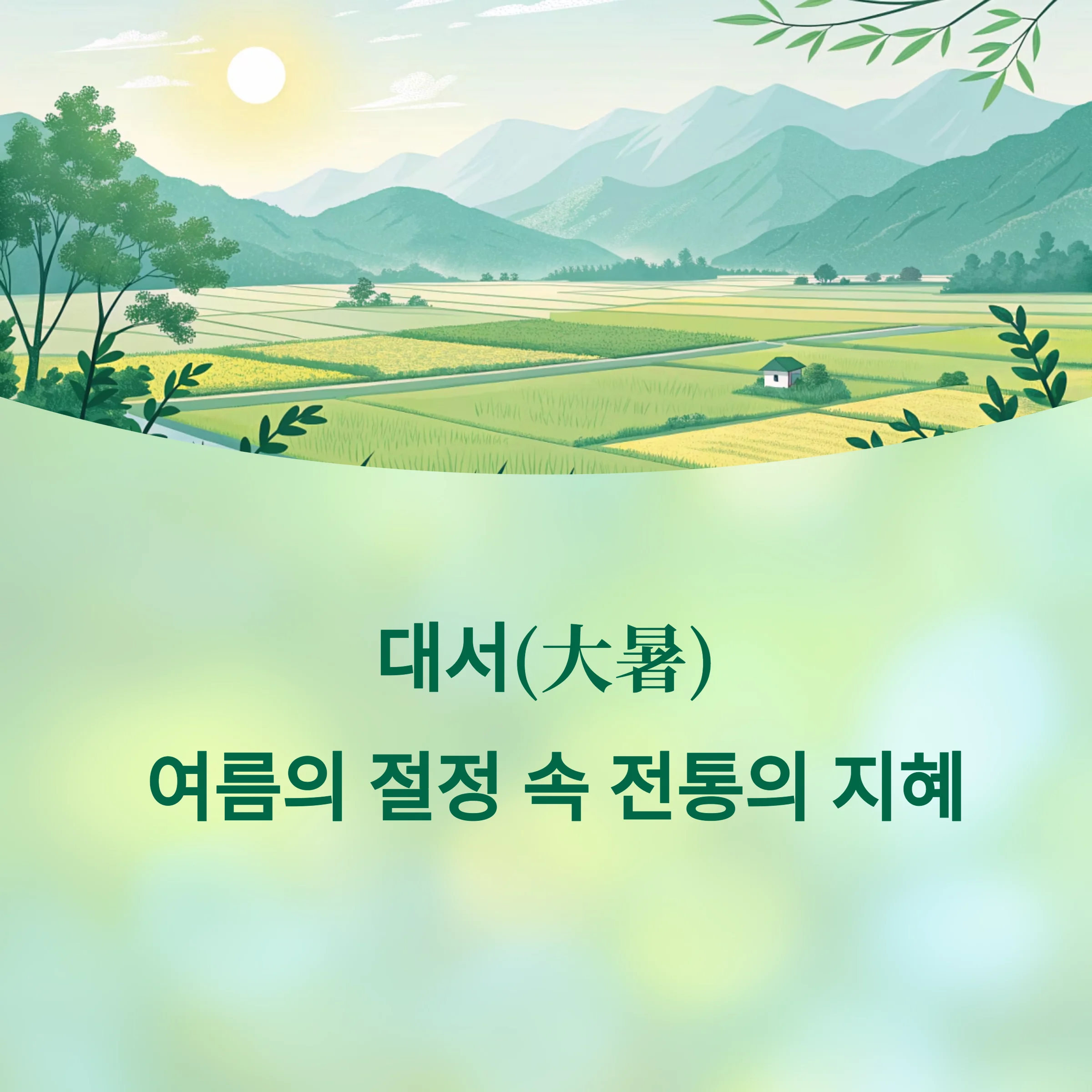 절기-대서