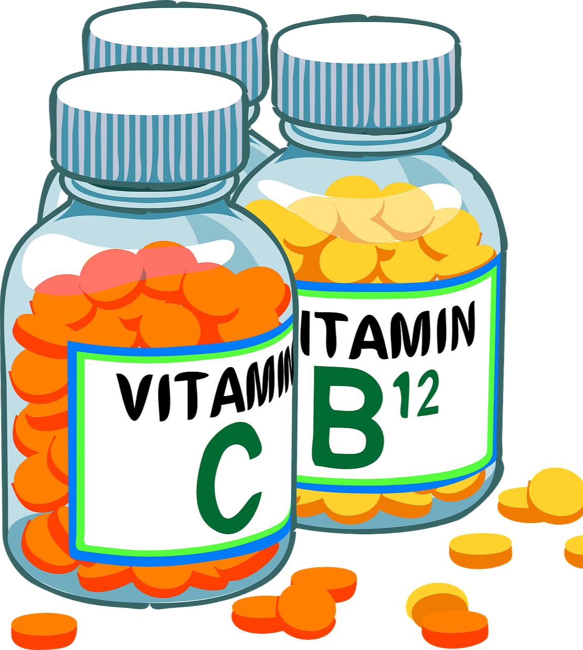 비타민 관련 이미지