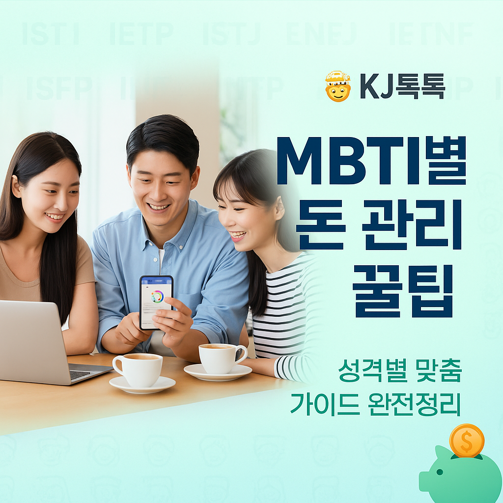 MBTI별 돈 관리 꿀팁 완벽정리
