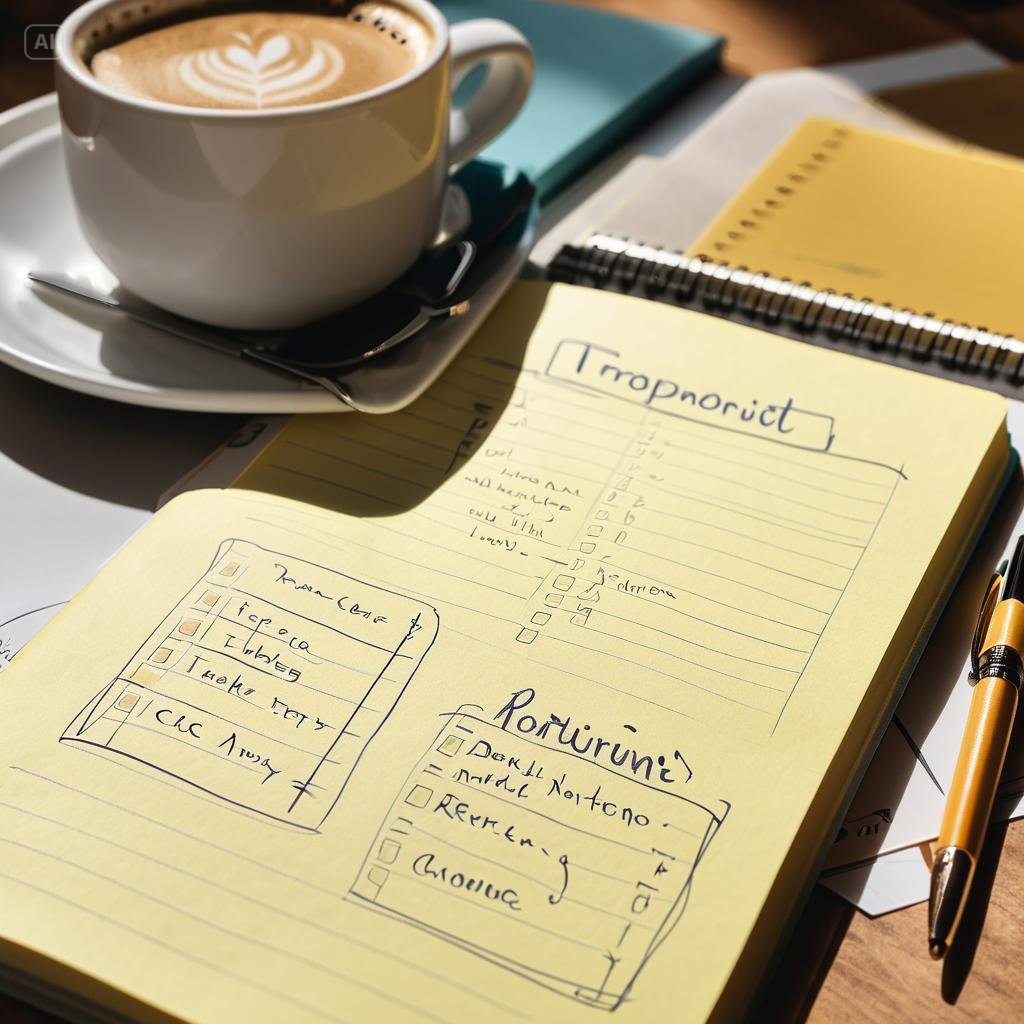 일상 정리를 위한 루틴 노트 만드는 법 – 삶을 더 정돈되게