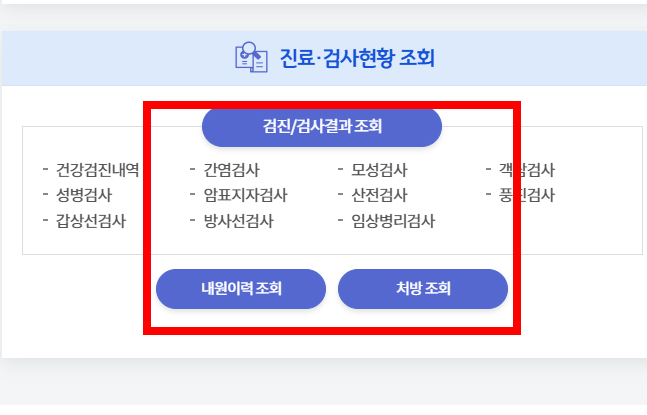 처방전 조회 사이트 안내