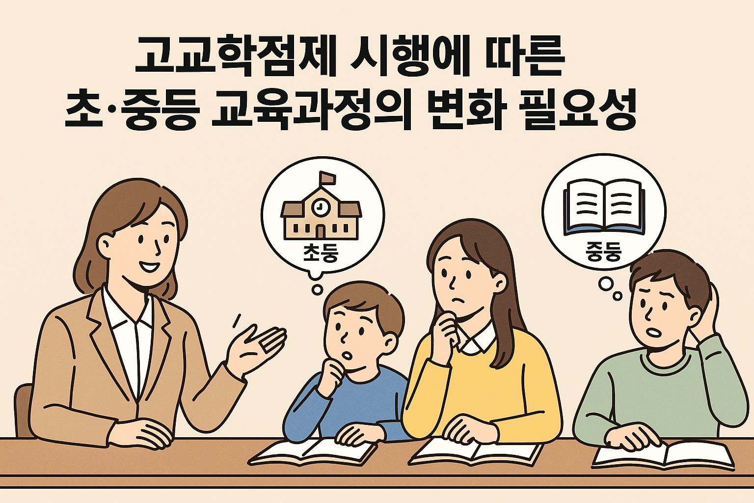 고교학점제 시행에 따른 초·중등 교육과정의 변화 필요성