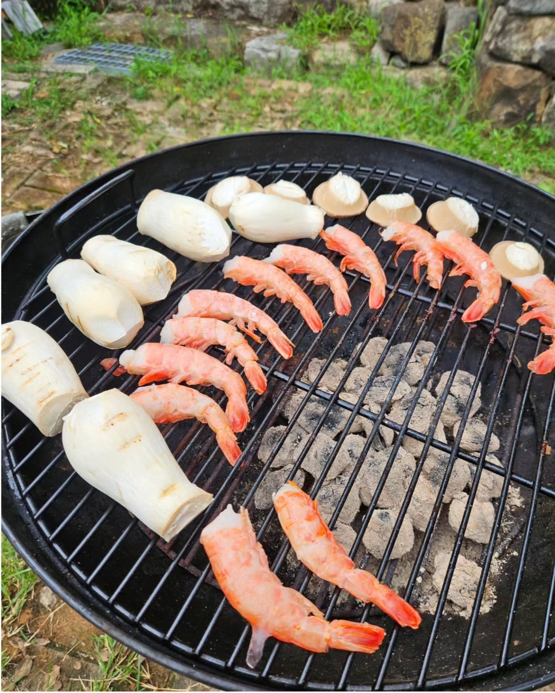 버섯 구이