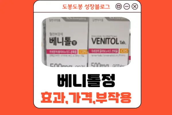 베니톨정 안내 이미지